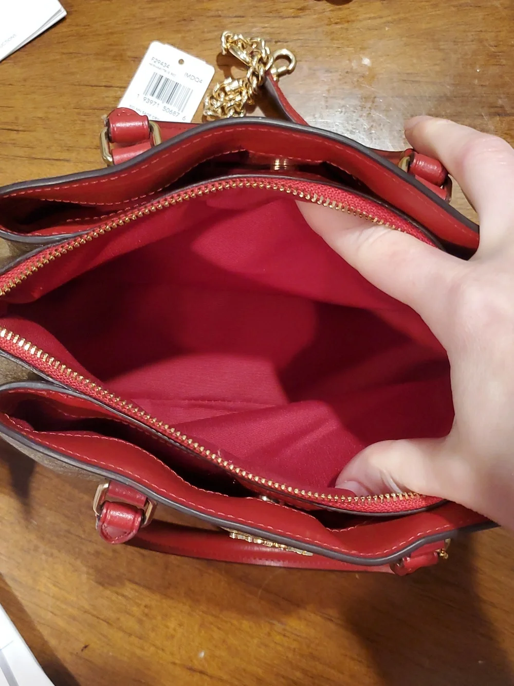 NEW Coach Mini Sage Signature Carryall